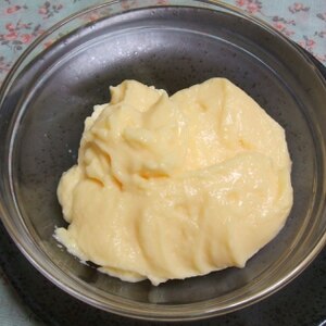 レンジでできる、簡単全卵使用のカスタードクリーム